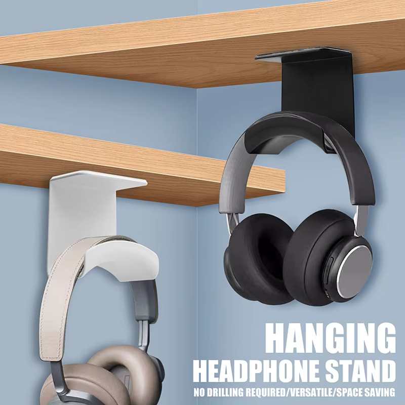 Esports Gaming Earphones - 범용 헤드폰 스탠드 접착식 플라스틱 벽걸이형