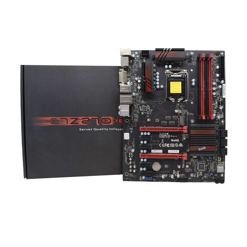 Intel Cpu Core I7 - 슈퍼마이크로 브랜드 새 제품 C7Z270-CG-L Z270