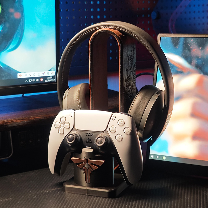 Esports Gaming Earphones - 핸들 이어폰 스탠드 젤다 애니메이션 테마