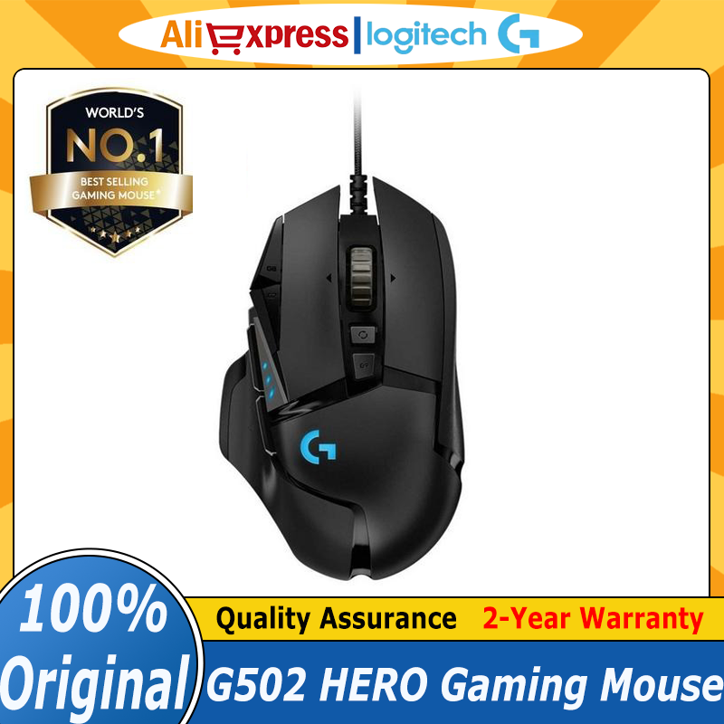 Esports Gaming Mouse Weight Adjustable - 로지텍 G502 HERO 유선 게이밍 마우스