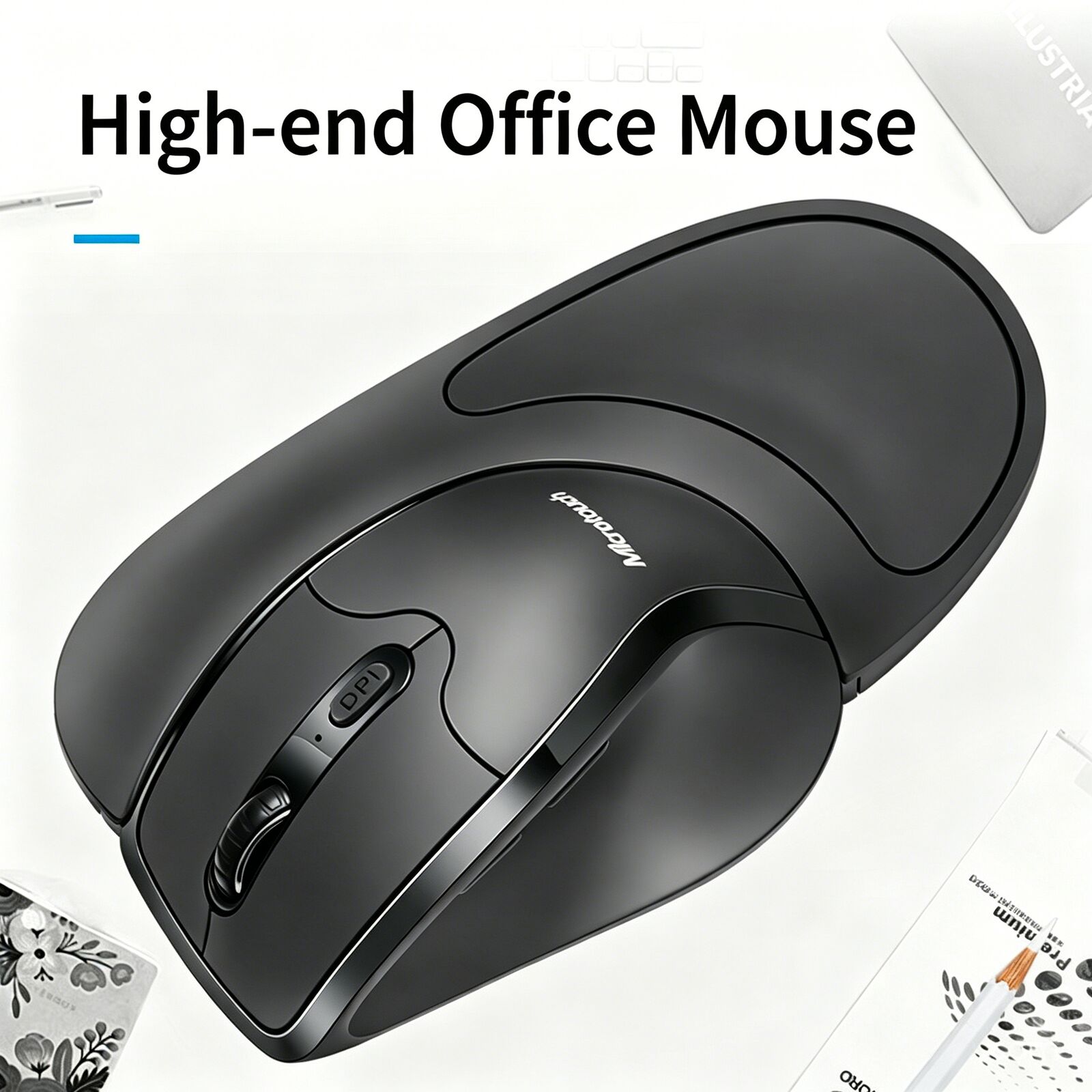 Esports Gaming Mouse Weight Adjustable - 2.4GHz 무선 수직 인체공학적 광학 마우스