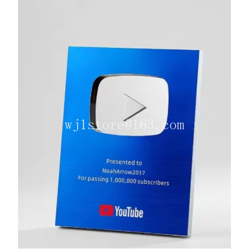 2026년 신규 유튜브 플레이 버튼 어워드 UV 프린팅 - Esports Gaming Trophy 리뷰 및 가격