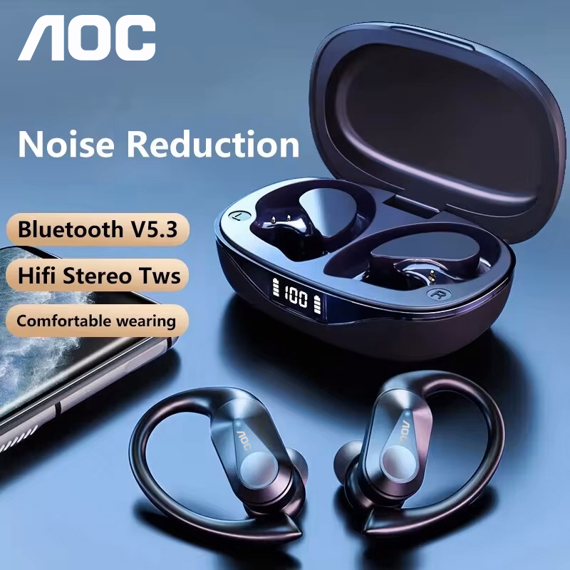 초이스 AOC 스포츠 헤드셋 무선 블루투스 6.0 이어 - Esports Gaming Earphones 리뷰 및 가격