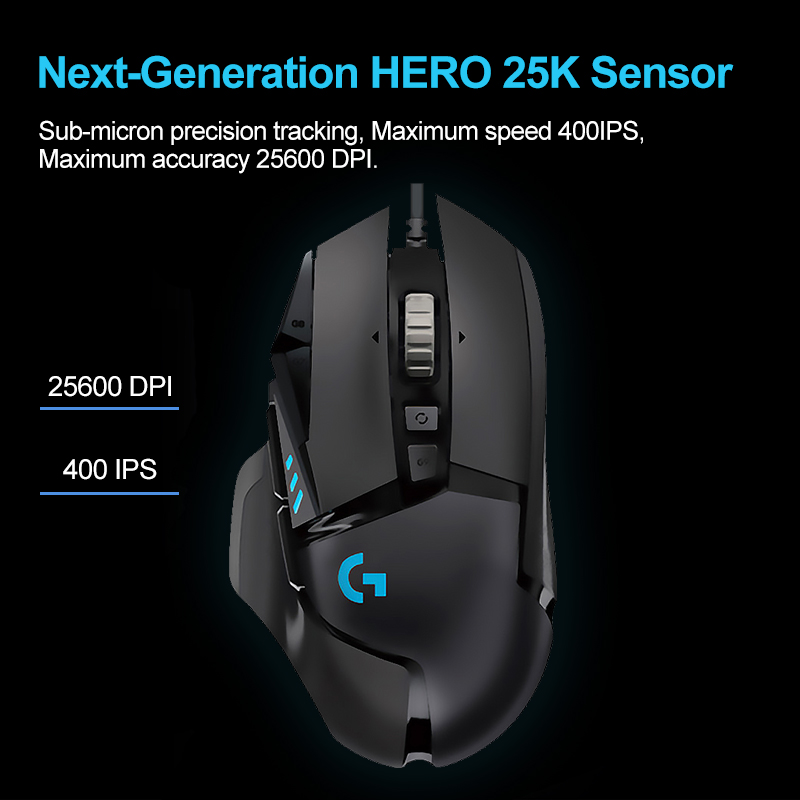 로지텍 G502 HERO 게이밍 마우스 - 고성능 e스 - Esports Gaming Mouse Weight Adjustable 리뷰 및 가격