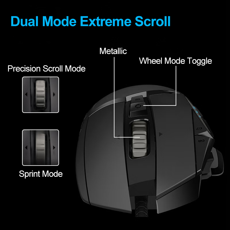 로지텍 G502 HERO 게이밍 마우스 - 고성능 e스 - Esports Gaming Mouse Weight Adjustable 리뷰 및 가격