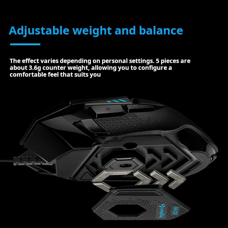 로지텍 G502 HERO 도미네이터 유선 게이밍 마우스 - Esports Gaming Mouse Weight Adjustable 리뷰 및 가격