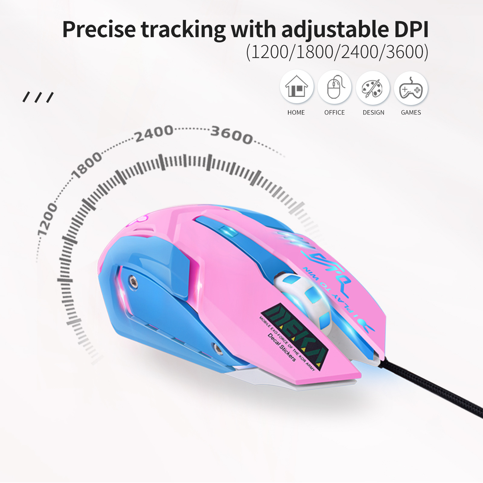 화려하게 빛나는 무소음 게이밍 마우스, 무게 조절 가능 - Esports Gaming Mouse Weight Adjustable 리뷰 및 가격