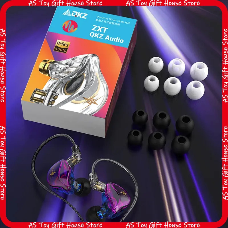 QKZ ZXT 인이어 유선 이어폰 고해상도 다이나믹 모 - Esports Gaming Earphones 리뷰 및 가격